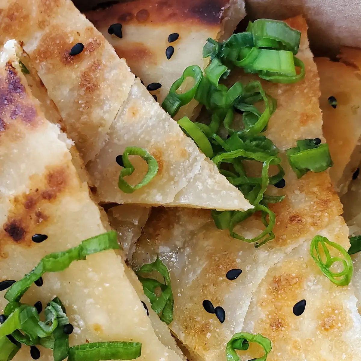 scallion pancake 葱油饼